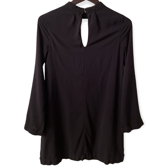 GF COLLECTION Black Choker Keyhole Cutout Dress - Picture 3 of 8